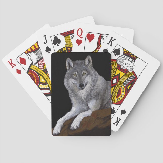 Baraja De Cartas Wolf (Reverso)