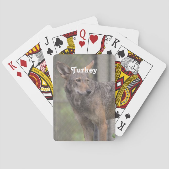 Baraja De Cartas Wolf (Reverso)