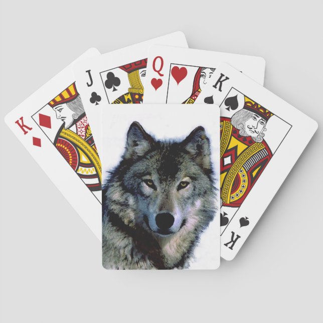 Baraja De Cartas Wolf (Reverso)