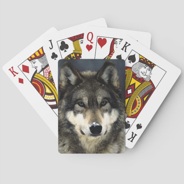 Baraja De Cartas Wolf (Reverso)
