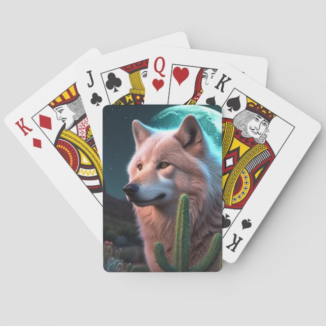 Baraja De Cartas Wolf13: (Reverso)