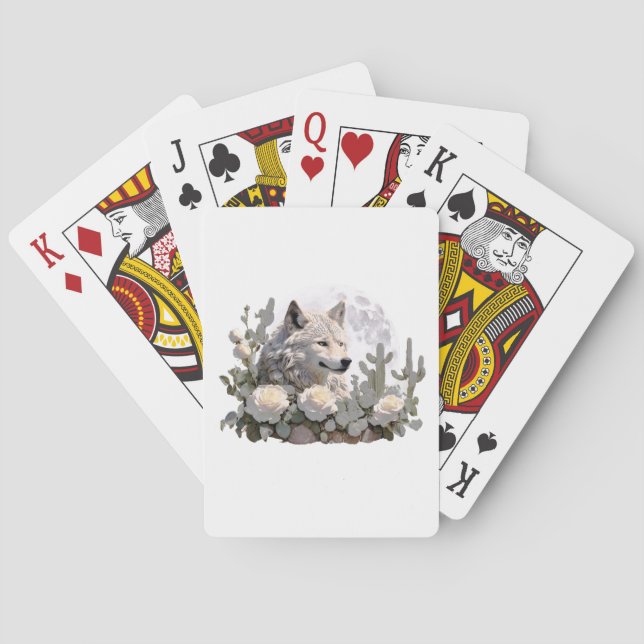 Baraja De Cartas Wolf32: (Reverso)