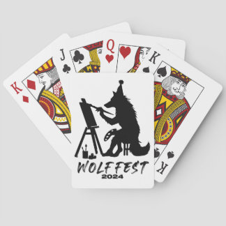 Baraja De Cartas Wolf Fest 2024 Deck of Cards