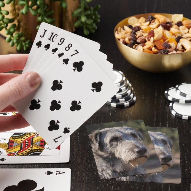 Baraja De Cartas Wolfhound Irlandés No Me Divirto, (In Situ)