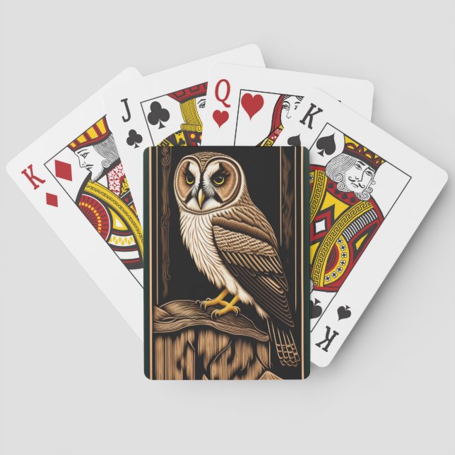Baraja De Cartas Woodcut (Reverso)