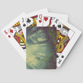 Baraja De Cartas Woodland desde abajo
