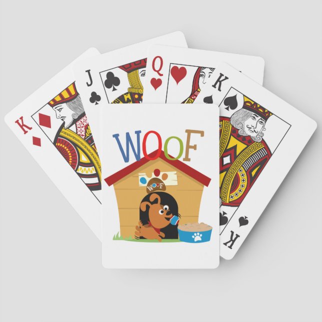 Baraja De Cartas Woof Dog (Reverso)
