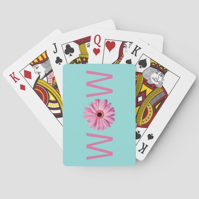 Baraja De Cartas WOW MOM Alegre (Reverso)