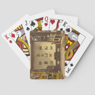 Baraja De Cartas Writing Closet, Hampton Court del rey, del 'Th