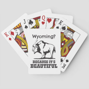 Baraja De Cartas ¿Wyoming? Porque es hermoso