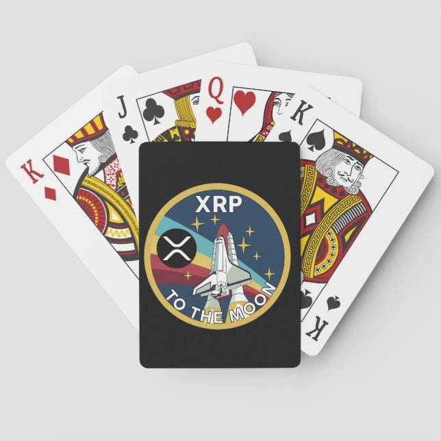 BARAJA DE CARTAS XRP-A LA LUNA (Reverso)
