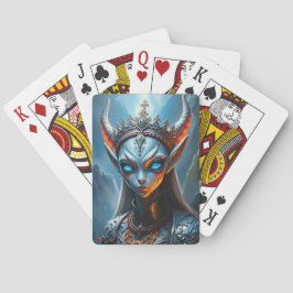 Baraja De Cartas Xylanthia la Oráculo Cornuda - Fantasía Oscura