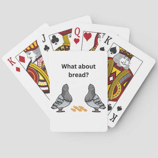 Baraja De Cartas ¿Y el pan? (Reverso)