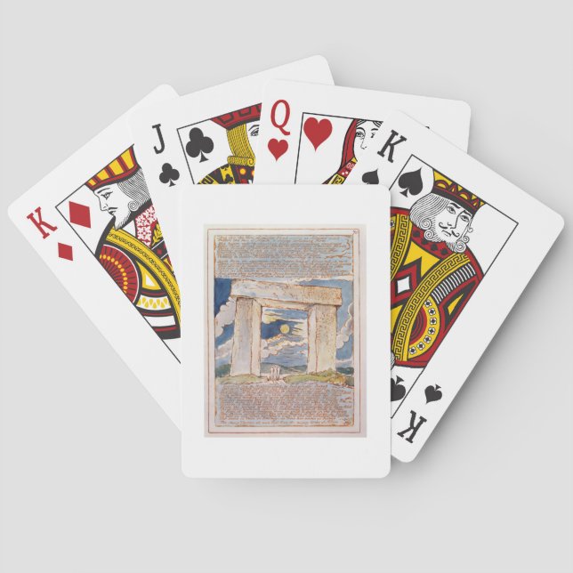 Baraja De Cartas 'Y esta es la forma de mano poderosa...', placa 70 (Reverso)