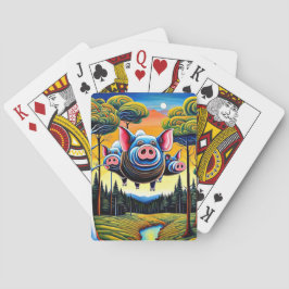 Baraja De Cartas Y los cerdos podrían volar