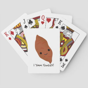 Baraja De Cartas Yam Sweet Cute kawaii Sweet Potato