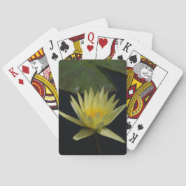 Baraja De Cartas Yellow Lotus Waterlily Playing Cards