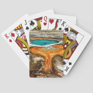 Baraja De Cartas Yellowstone Thermal Pool