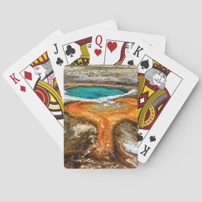 Baraja De Cartas Yellowstone Thermal Pool (Reverso)