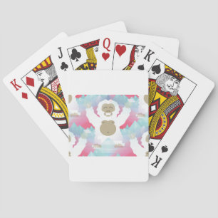 Baraja De Cartas yeti rosado