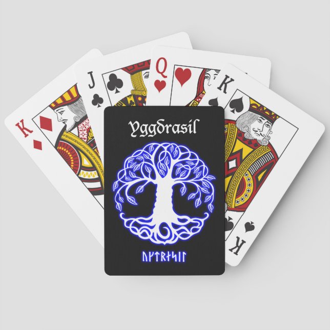 Baraja De Cartas Yggdrasil The Tree of Life (Reverso)