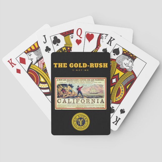 BARAJA DE CARTAS YNOTME EL GOLD-RUSH (Reverso)