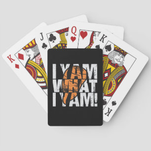 Baraja De Cartas Yo soy lo que soy una cita divertida