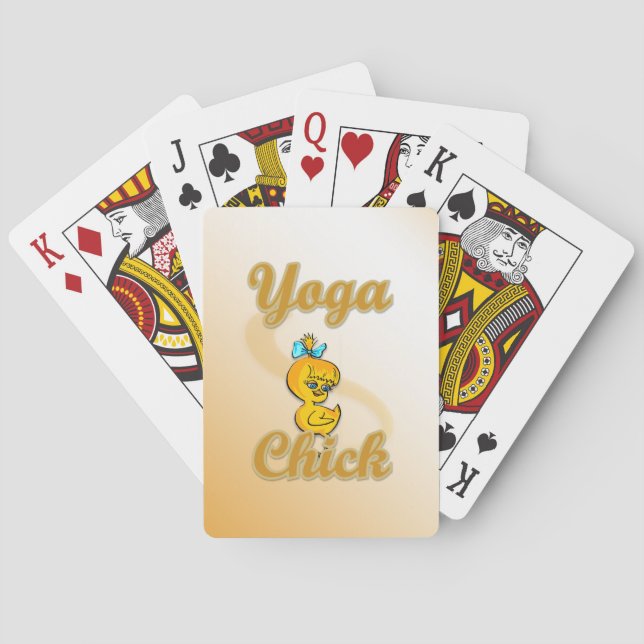 Baraja De Cartas Yoga Chick (Reverso)