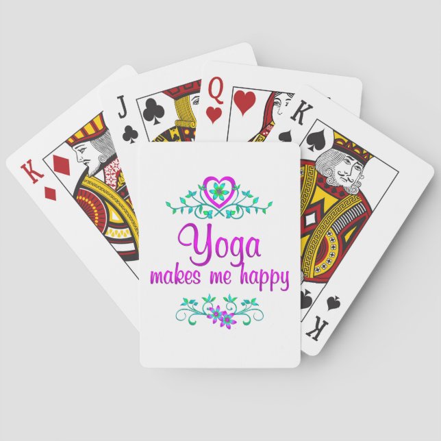 Baraja De Cartas Yoga Happy (Reverso)