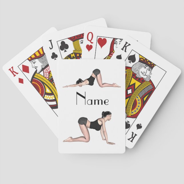 Baraja De Cartas Yoga Poses Thunder_Cove (Reverso)