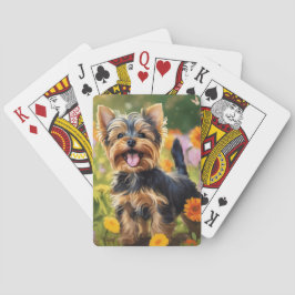 Baraja De Cartas Yorkshire Terrier Puppy