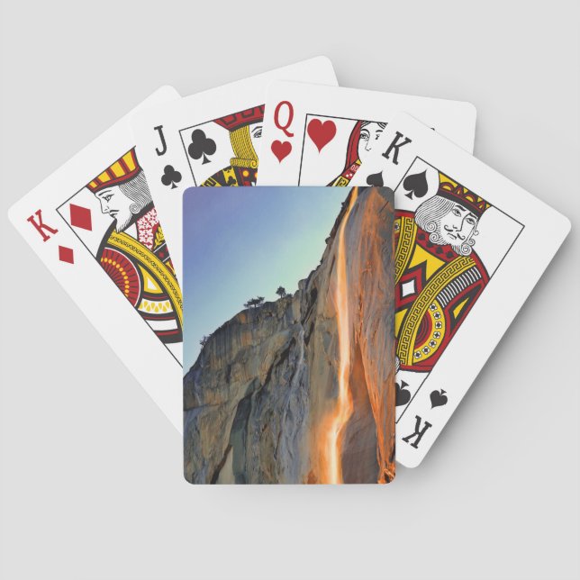 Baraja De Cartas Yosemite Firefall (Reverso)