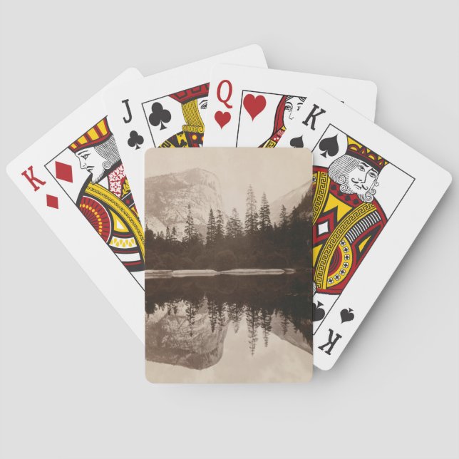 Baraja De Cartas Yosemite - Lago Espejo - Parque Nacional (Reverso)