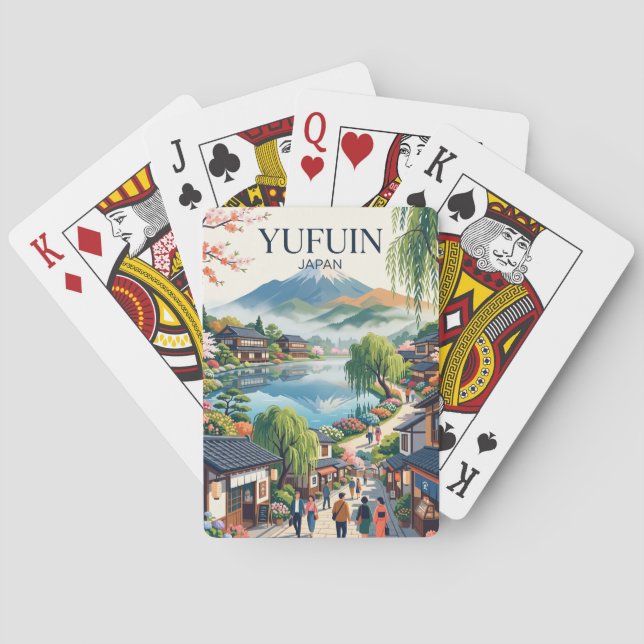 Baraja De Cartas Yufuin Japón (Reverso)