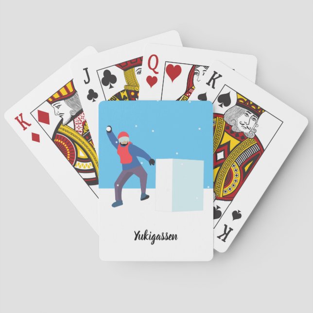 Baraja De Cartas Yukigassen (Reverso)