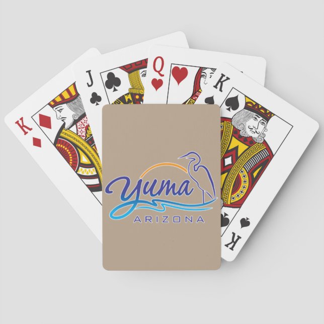 Baraja De Cartas Yuma, Arizona (Reverso)