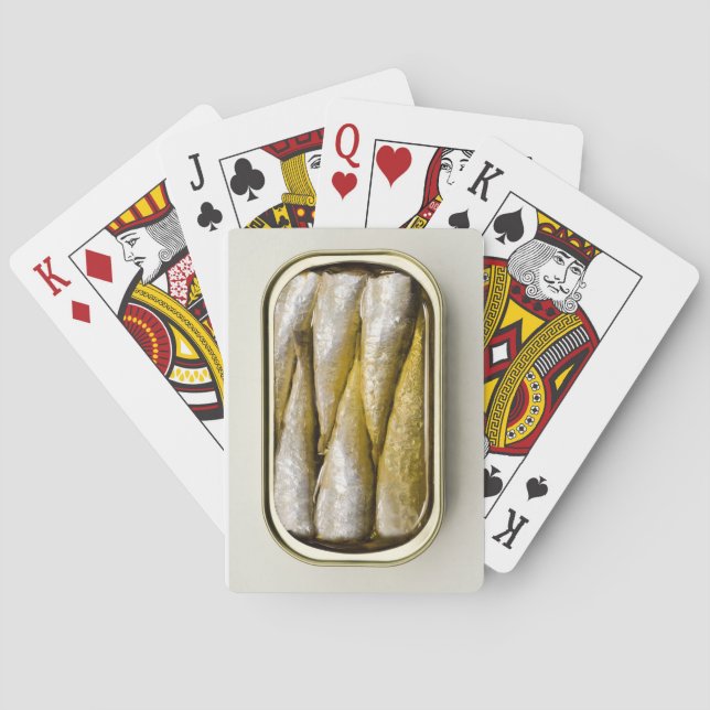 Baraja De Cartas Yummy Canned Sardines (Reverso)