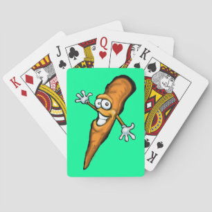 Baraja De Cartas Zanahoria