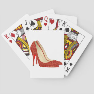 Baraja De Cartas zapatillas de rubí