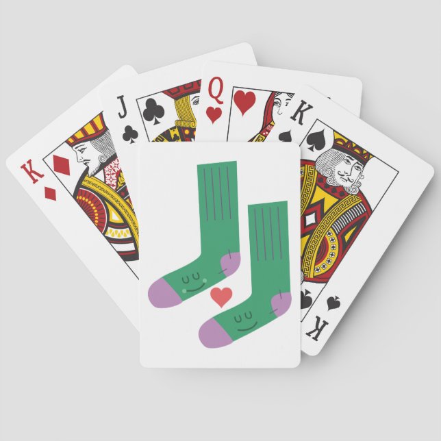 Baraja De Cartas Zapatos de amor (Reverso)