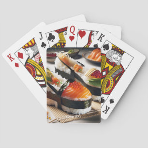 Baraja De Cartas Zapatos de sushi elegantes y gratos