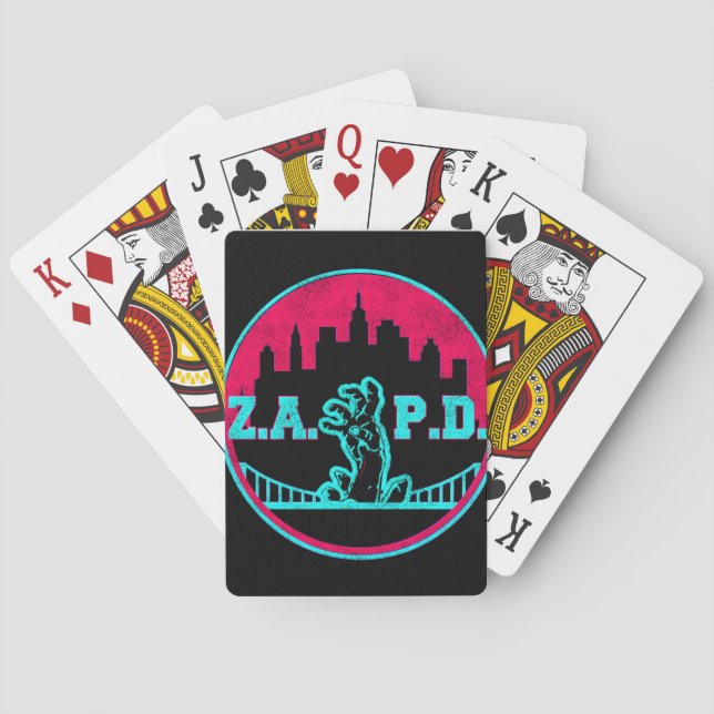 Baraja De Cartas ZAPD Poker Deck (Reverso)
