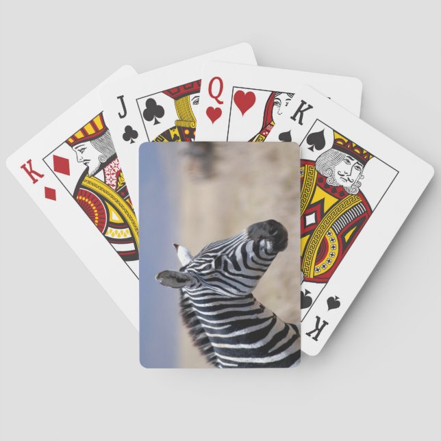 Baraja De Cartas Zebra (Reverso)