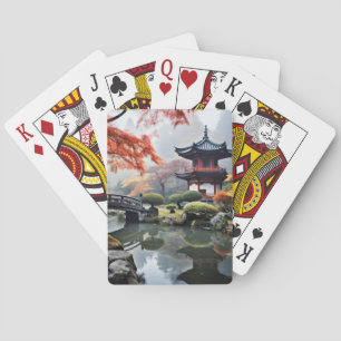 Baraja De Cartas Zen Garden Tranquilidad Tranquila Naturaleza