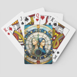 Baraja De Cartas Zodiac - Gemini Los Gemelos