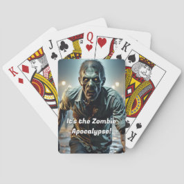 Baraja De Cartas Zombie Apocalypse Creepe Gracioso