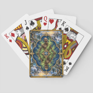 Baraja De Cartas Zombie, Monstruo de Fantasía Gótica