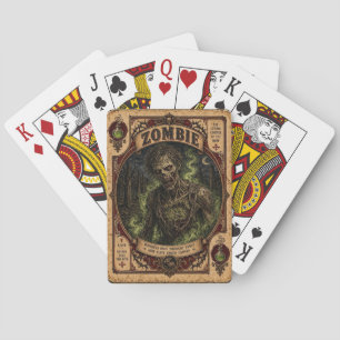 Baraja De Cartas Zombie, Monstruos de Circo Antiguos