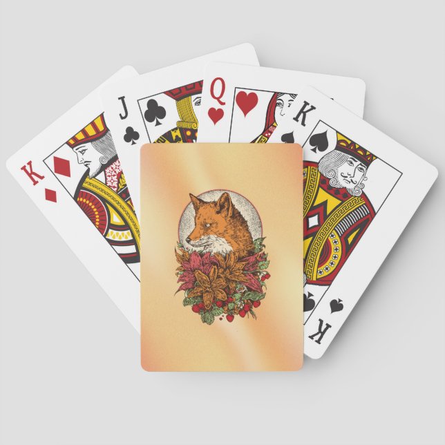 Baraja De Cartas Zorro (Reverso)