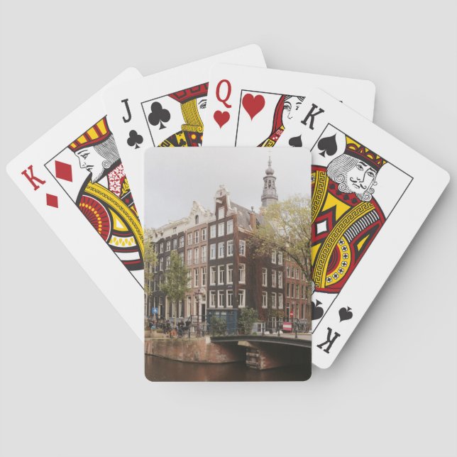 Baraja De Cartas Zuiderkerk Amsterdam Iglesia del Canal Holland (Reverso)